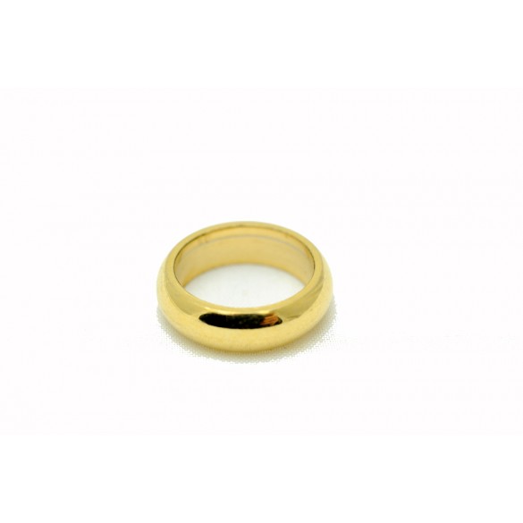 Brass pipe ring type wedding band