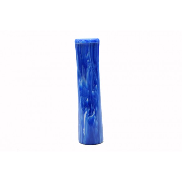 Raw cumberland blue acrylic mouthpiece 80 mm x 20 mm