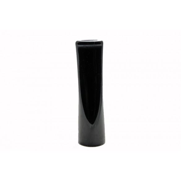 Raw black acrylic mouthpiece 70 mm x 20 mm